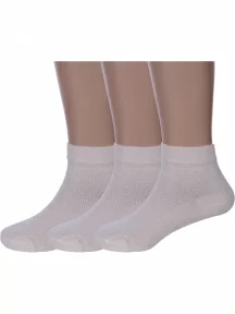 Комплект из 3 пар детских носков Альтаир, 3-Д82, ЭКРЮ