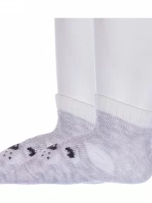 Комплект из 2 пар детских носков Conte kids, 2-5С-11СП, рис.390, СВЕТЛО-СЕРЫЕ