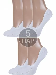 Комплект из 5 пар женских подследников Брестские (БЧК), 5-18С1319, рис. 000, БЕЛЫЕ
