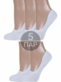 Комплект из 5 пар женских подследников Брестские (БЧК), 5-18С1319, рис. 000, БЕЛЫЕ