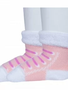Комплект из 2 пар детских махровых носков Альтаир, 2-С48, ПЕРСИКОВЫЕ