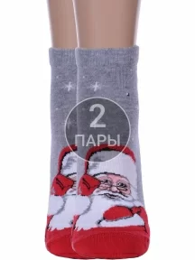 Комплект из 2 пар женских носков Брестские (БЧК), 2-21С1145, рис. 678 СЕРЫЕ МЕЛАНЖ