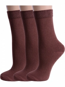 Комплект из 3 пар детских носков Альтаир, 3-А94, ШОКОЛАД