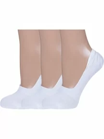 Комплект из 3 пар женских носков Conte, 3-16С-12СП, рис. 000, БЕЛЫЕ