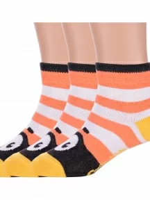Комплект из 3 пар детских носков Conte kids, 3-17С-10СП, рис. 283, ОРАНЖЕВЫЕ