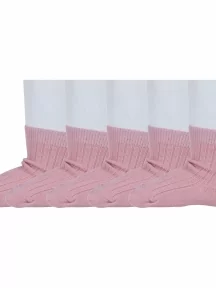 Комплект из 5 пар детских носков Гамма, 5-С1583, ПЫЛЬНАЯ РОЗА