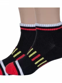 Комплект из 2 пар детских носков ХОХ, 2-SPD-15, ЧЕРНЫЕ