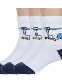 Комплект из 3 пар детских носков 