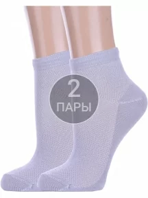 Комплект из 2 пар детских носков Альтаир, 2-Д82, СВЕТЛО-СЕРЫЕ