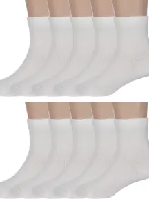 Комплект из 10 пар детских носков RuSocks (Орудьевский трикотаж) МОЛОЧНЫЕ (10-Д3-130092Д)