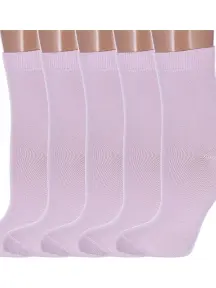 Комплект из 5 пар детских носков Conte kids рис. 000, ПЕПЕЛЬНО-РОЗОВЫЕ (5-5С-11СП)
