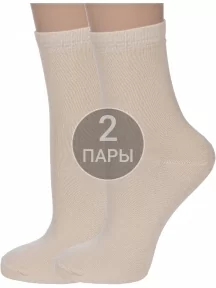 Комплект из 2 пар детских носков ХОХ, 2-d-1226, БЕЖЕВЫЕ