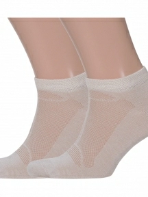 Комплект из 2 пар мужских бамбуковых носков Grinston socks (PINGONS) БЕЖЕВЫЕ (2-15D33)
