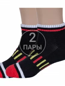 Комплект из 2 пар детских носков ХОХ, 2-SPD-15, ЧЕРНЫЕ