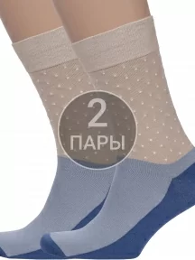 Комплект из 2 пар мужских носков MSCLUB №М50, 2-nm-565, МУЛЬТИКОЛОР