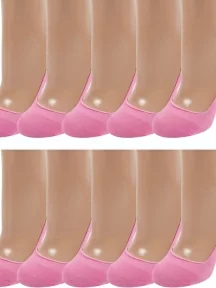 Комплект из 10 пар женских подследников ХОХ, 10-SG-1301, РОЗОВЫЕ