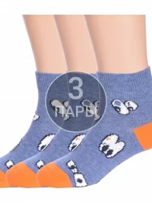 Комплект из 3 пар детских носков Conte kids, 3-5С-11СП, рис. 297, ДЖИНСОВЫЕ