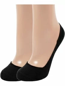 Комплект из 2 пар женских подследников ХОХ, 2-SG-1301, ЧЕРНЫЕ