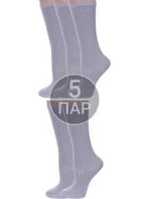 Комплект из 5 пар детских получулков Альтаир СЕРЫЕ (5-А15)