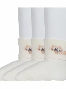 Комплект из 3 пар детских носков RuSocks (Орудьевский трикотаж) МОЛОЧНЫЕ (3-Д3-130091Д)