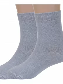 Комплект из 2 пар детских бамбуковых носков ХОХ, 2-D-1425, СЕРЫЕ