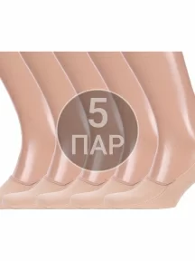 Комплект из 5 пар мужских подследников Брестские (БЧК) рис. 000, БЕЖЕВЫЕ (5-18С2322)