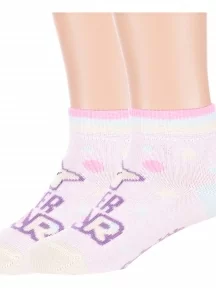 Комплект из 2 пар детских носков Conte kids, 2-17С-10СП, рис. 464, СВЕТЛО-РОЗОВЫЕ