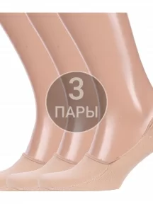 Комплект из 3 пар мужских подследников Брестские (БЧК) рис. 000, БЕЖЕВЫЕ (3-18С2322)