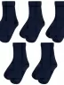 Комплект из 5 пар детских носков ХОХ, 5-D-1425, ТЕМНО-СИНИЕ