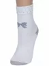 Детские носки LORENZline, Л77, БЕЛЫЕ с серым