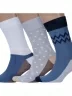 Комплект из 3 пар мужских носков MSCLUB №М46, msk3-М46, микс 8