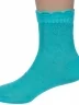 Детские носки из 100% хлопка LORENZline, Л56Д, БИРЮЗОВЫЕ