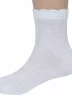 Детские носки из 100% хлопка LORENZline, Л56Д, БЕЛЫЕ