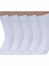 Комплект из 5 пар мужских носков MSCLUB, 5-ПН-01Э, БЕЛЫЕ