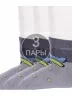 Комплект из 3 пар детских махровых носков Брестские (БЧК), 3-14С3060, рис. 820, СВЕТЛО-СЕРЫЕ