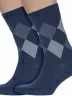 Комплект из 2 пар мужских носков Брестские (БЧК), 2-15С2125, рис. 044, ТЕМНО-СИНИЕ МЕЛАНЖ