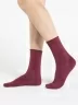 Женские носки с медицинской резинкой Oemen, FD-5, БОРДОВЫЕ