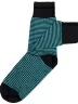 Мужские носки СТАНДАРТ-кэжуал "Челны Текстиль", L34-К2, ЧЕРНО-БИРЮЗОВЫЕ (без этикеток)