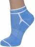 Женские носки с махровым следом LORENZline, С24М, ГОЛУБЫЕ