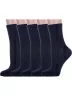 Комплект из 5 пар детских носков Альтаир, 5-М20, ТЕМНО-СИНИЕ