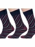 Комплект из 3 пар мужских носков MSCLUB №М33, msk3-М33, nm-355, СИНЕ-БОРДОВЫЕ