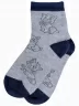 Детские носки LORENZline, Л110, СЕРО-СИНИЕ