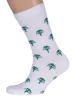 Мужские носки MSCLUB №М20, nm-235, БЕЛЫЕ со слонами