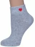 Женские носки "НАШЕ" Смоленской чулочной фабрики, 422С40, рис. 1, СЕРЫЕ МЕЛАНЖ №54-4