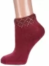 Женские махровые носки Hobby Line, Нжму1001, БОРДОВЫЕ