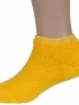 Детские короткие носки с наружной махрой ХОХ, DZ-3R18, ТЕМНО-ЖЕЛТЫЕ