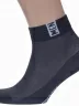 Мужские носки с сеточкой RuSocks (Орудьевский трикотаж), М-2211, ТЕМНО-СЕРЫЕ