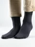 Мужские укороченные носки CAVALLIERE (RuSocks), С-333, ТЕМНО-СЕРЫЕ
