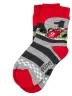 Детские носки RuSocks (Орудьевский трикотаж), DIN-77, рис. m10, КРАСНО-СЕРЫЕ