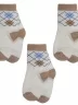 Комплект из 3 пар детских носков RuSocks (Орудьевский трикотаж) КРЕМОВО-БЕЖЕВЫЕ (3-Д3-13789)